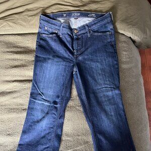 J. Crew 9" demi-boot crop jean size 31